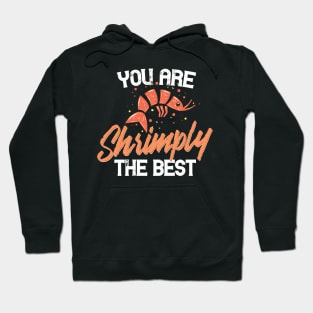 You are shrimply the best - Funny Shrimp Love Couple gift Hoodie